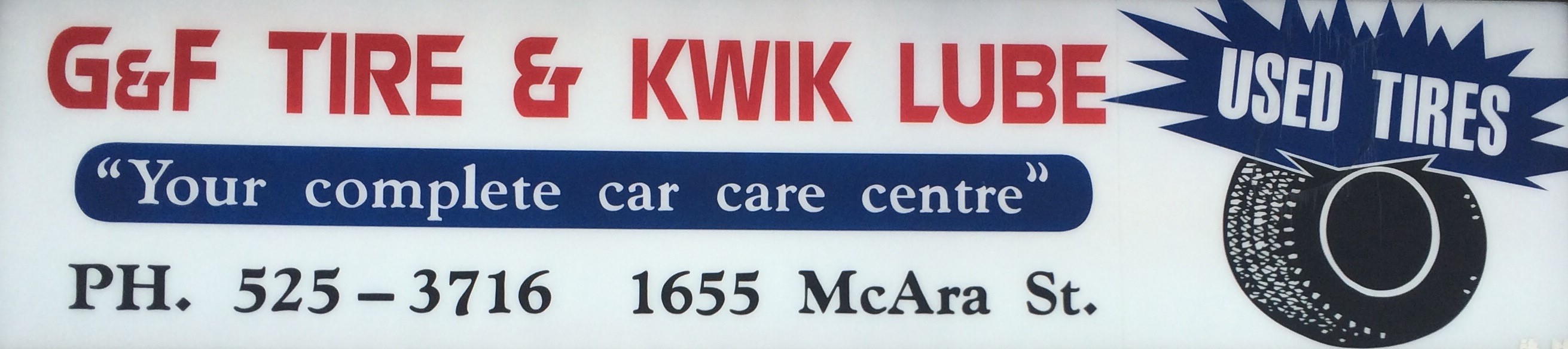 G & F  Tire & Kwik Lube